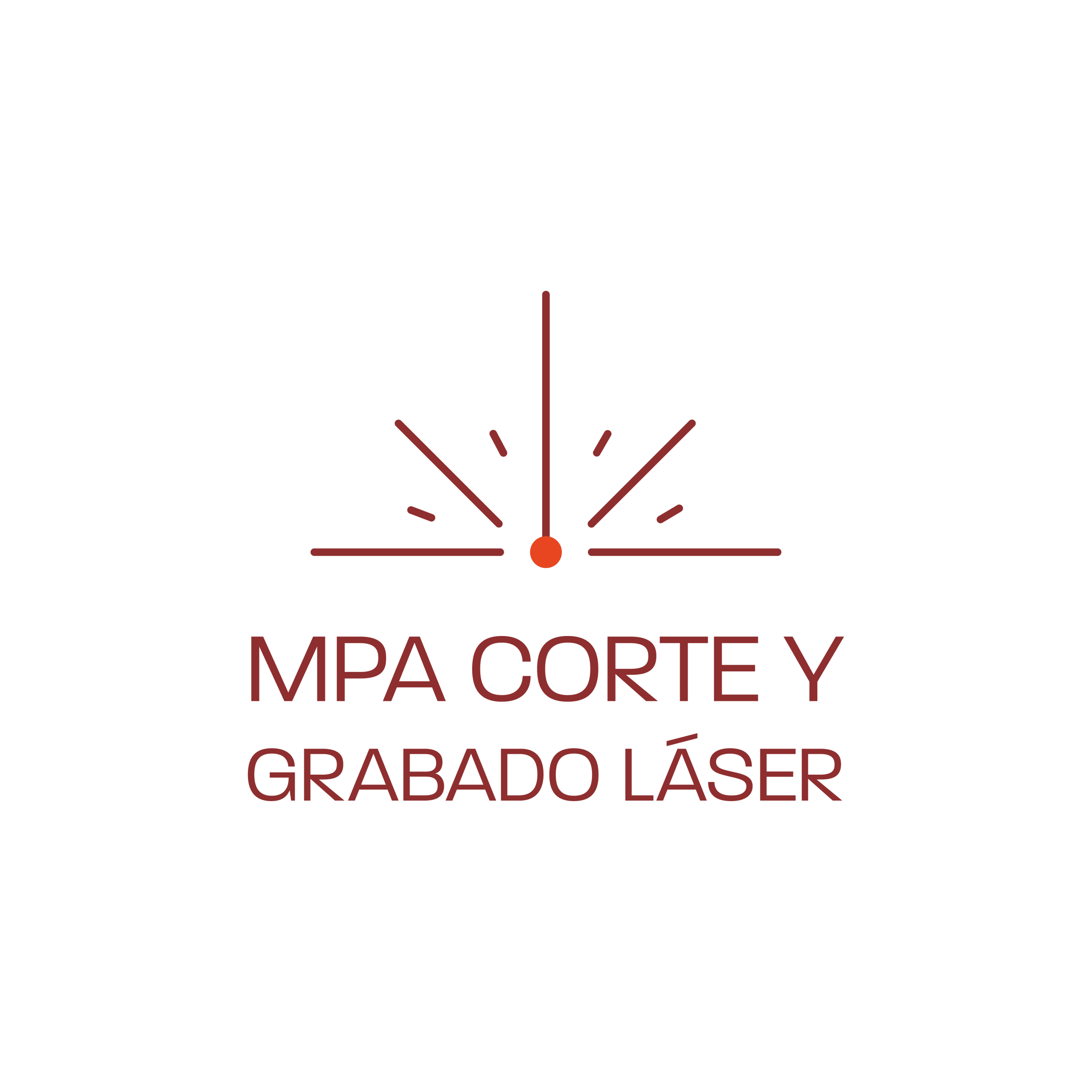 LOGO MPA CORTE Y GRABADO LASER